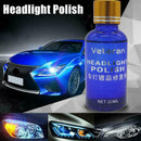30ml Car Headlight Lens Restorer Repair Liquid Auto Cleaner Polish Q6J5