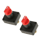 2Pcs 100A Battery Master Disconnect Rotary Cut Off Isolator Switch For Car