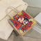 Peking Opera Printed Handbag Women Canvas Shopping Shoulder Bag (Style 2)