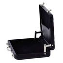 Business Name Credit ID Card Holder Box Metal Aluminum Pocket Box Case-Black