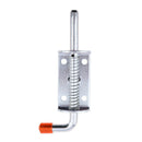 Metal Lock Barrel Bolt Spring Loaded Latch 5.8INCH Long W/ Grip Heavy Duty