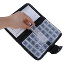 Daily Pill Organizer Portable Travel Case 7  Day Weekly AM PM Planner w Lock FT