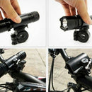 Rotation Multifunction Torch Clip Bicycle Front Light Bracket Flashlight Ho Z8F9