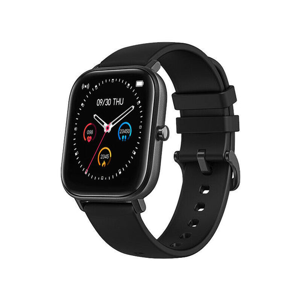 Smart Bracelet,Waterproof Fitness Tracker Smart Watch for Women Men (Black)