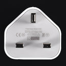 Universal Usb Uk Plug 3 Pin Wall Charger Adapter With Usb Ports Travel
