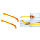 2pcs Plastic Wood Saw Safety Push Sticks Fits for Woodworking Table, Router
