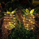 Led Garden Light Solar Lights Outdoor Decor Pineapple Hanging Fairy Lamp Wa D8S5