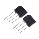 10PCS KBP206 Generic Diode Bridge Rectifier 2A 600V 4PIN DIPME