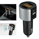 2 Dual USB 5V 3.4A LCD Car Bluetooth FM Transmitter Radio Adapter Modulator