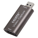 Mini USB 3.0 HDMI Capture Card Video Recording Box for Game DVD Camera Live A