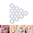 50m 10rolls white dental flosser oral hygiene floss teeth cleaning cleanWYBX FT