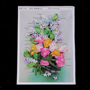 Ribbon Embroidery Kit Diy Tulip Painting Kit Stamped Cross Stitch Colorful Life