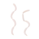 120Pcs/Box White Fishing Maggots Soft Worms Lures Strong Fishy Fishing Baits