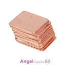 30Pcs 15mmx15mm Heatsink Copper Shim Thermal Pads for Laptop GPU CPU VGA