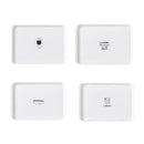 Plastic Dessert Tray Breakfast Bread Trays Nordic Style Snack Plate (Random