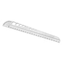 1pc Large Stainless Steel Angle Protractor Ruler Degree Measuring Tool