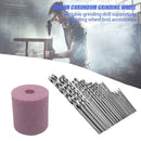 Corundum Wheel Portable Drill Bit Sharpener Wear Resisting Grinding +Spanner HOT