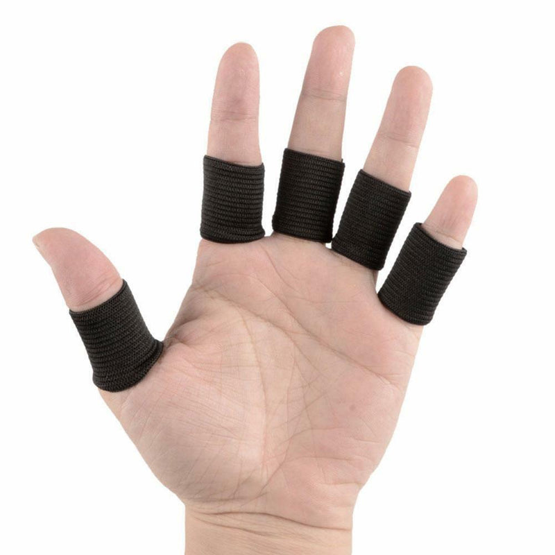 10xStretchy Finger Sleeve Support Wrap Arthritis Guard Volleyball_Basketball