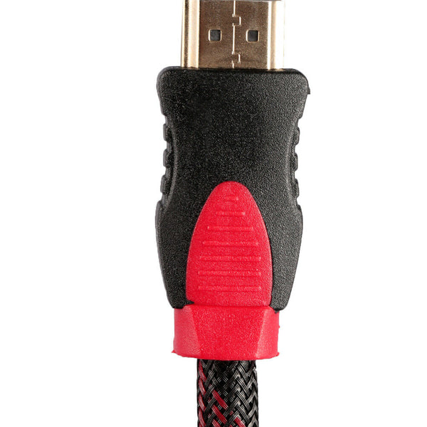 1.5M Audio Cable Black Male to Male HDMI To 3 RCA AV Video Audio Adapter Cable Z