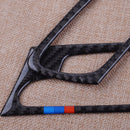 fit for BMW X5 E70 2008-13 Carbon Fiber Inner Door Handle Decorative Frame Trim