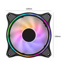CoolerMaster 12cm 3 Pin ARGB Chassis Fan PC Case Cooling Radiator (Black)