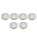 6PCS White Machine Heads Caps Knobs For Acoustic Guitar Replacement Parts