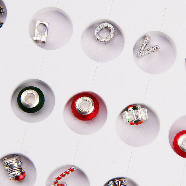 1 Set Themed Decorative Chain Christmas Bracelet Kit Chic Wrist DIY Ornament