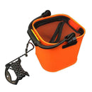 20 CM EVA Water Bucket with Rope Collapsible Bucket for Camping/Fishing Ã¯Â¼Ë†Or L9Z3