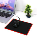 Gaming Mouse Pad 25x21cm Lock Edge Rubber Speed Mouse Mat for PC Laptop A