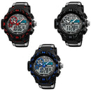 Skmei Men'S Watch Outdoor Dual Display Sports Watch Fashion Casual 50M Wate H3O7
