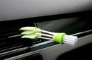 1*Car Cleaning Accessories Air Conditioner Vent Blinds Brush Cloth Cleaner Tool