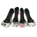 4 Count Waterproof PU Golf Headcover Protector & Interchangeable No. Tag