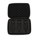 carp fishing bite alarms &swinger drop Indicator in zipped protection case box Z