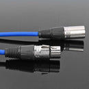 5pcs 3Pin 1m/3.28ft Male to Female AUX Stereo Audio Cable Speaker Auxiliary Cord