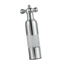 Stainless Steel Salt Pepper Mill Grinder Clear Manual Ceramic Kitchen L