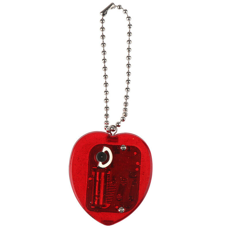Creative Mini Acrylic Heart-Shaped Musical Box Music Box The Sky Music Tune F Kw