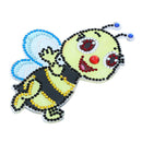 DIY Bee Diamond Painting Luminous Switch Stickers Outlet Wall Decals Decor