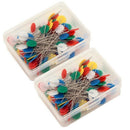 Flower Head Pins(200Pcs) Dressmaking Wedding Quilting Patchwork Pins Access