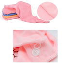 Microfiber Hair Turban Quickly Dry Hair Hat Wrapped Towel Bathing Cap NEW