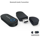 USB Bluetooth Stereo Audio Transmitter 3.5mm Music Dongle Adapter For TV PC BX