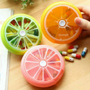 1 Pc Portable Rotating 7 Day Weekly Pill Organizer Travel Medicine Tablet H D7M1