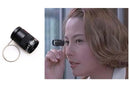 Mini Pocket 2.5x17.5 Monocular Thumb Superfine Telescope Key Chain for Hiking