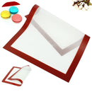 No-Stick Silicone Fibreglass Baking Mat 40x30cm Tray Oven Dough Rolling Cake Mat
