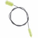 Aquarium Filter Pipe Air Hose Cleaning Brush, 55.1-inch, Yellow