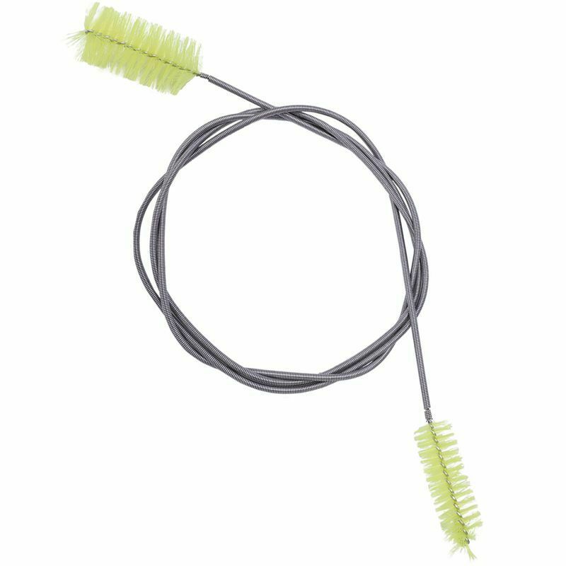 Aquarium Filter Pipe Air Hose Cleaning Brush, 55.1-inch, Yellow