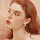11Pair Cute Cat Two Tone Hoop Earrings For Women Earrings Jewelry