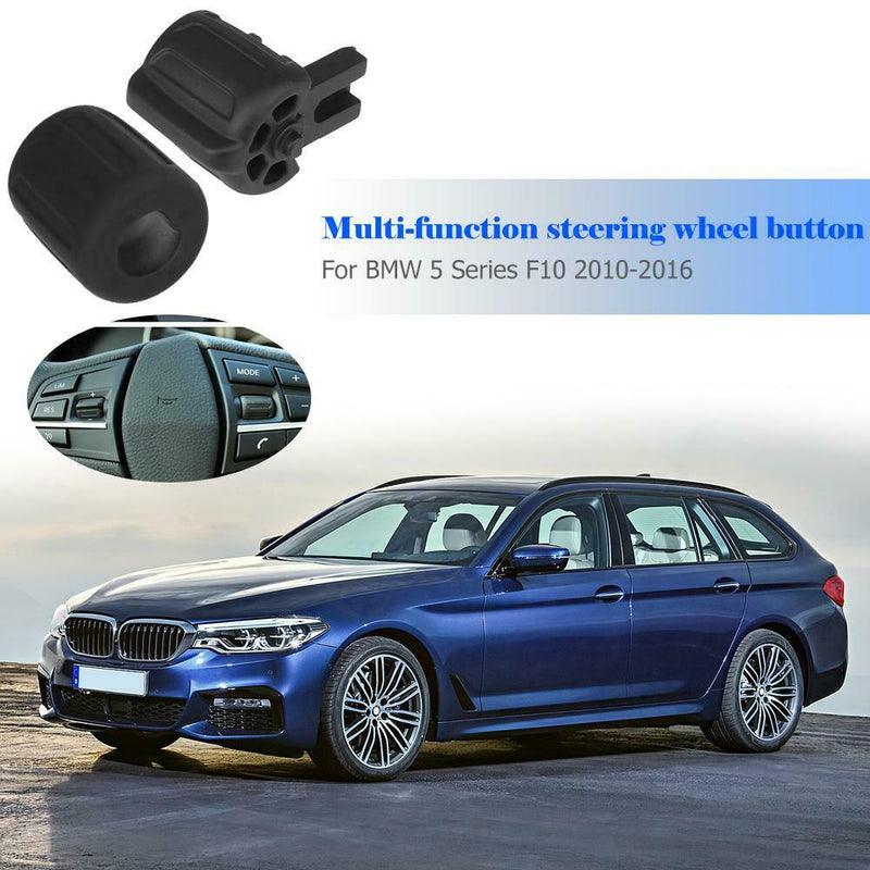 1 Set Steering Wheel Multifunction Switch Rubber Buttons for GT F10 F02