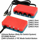 3 in 1 For GameCube NGC Controller Adapter Converter Switch For Nintendo R8J5