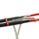 Adjustable Double Pole Bracket Fishing Rod Holder Rest Stainless Fish Tackle#