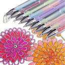 60 Colors Gel Pens Set Refills Gel Ink Pen Metallic Pastel Neon Glitter Ske